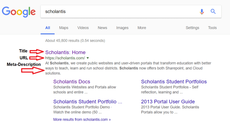 Scholantis Website